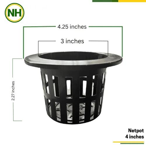Netpot 4 Inches from NutriHydro